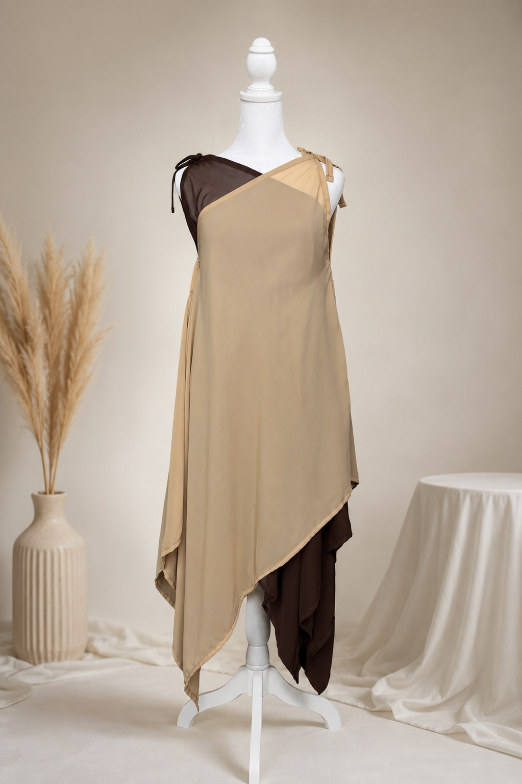 Efod Dos colores- Cafe&Beige