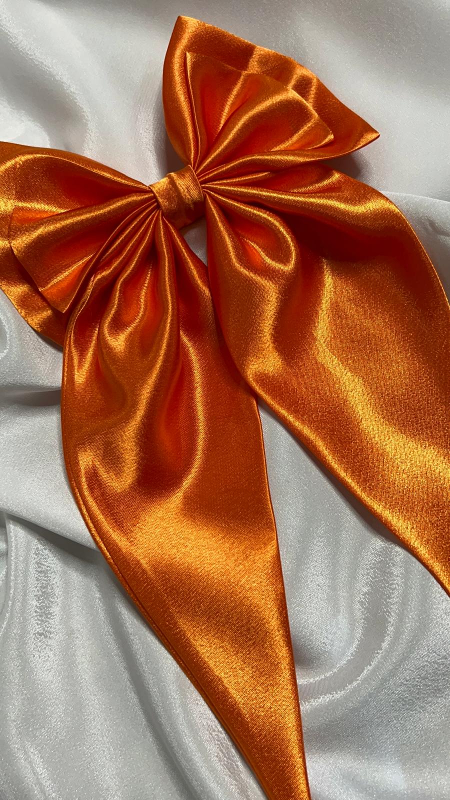 Satin Hair Bow- Elegant And soft