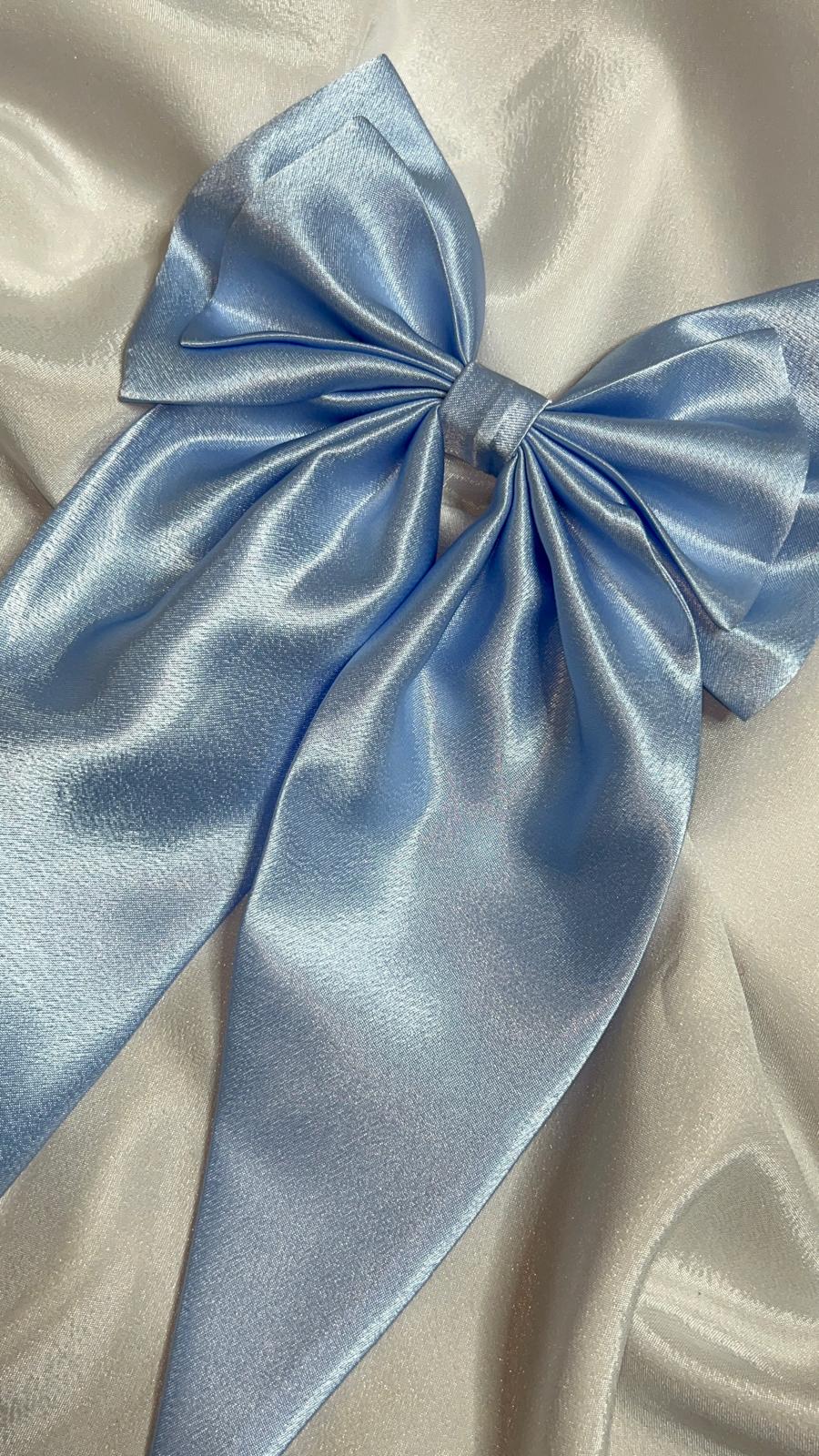 Satin Hair Bow- Elegant And soft
