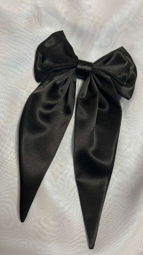 Satin Hair Bow- Elegant And soft