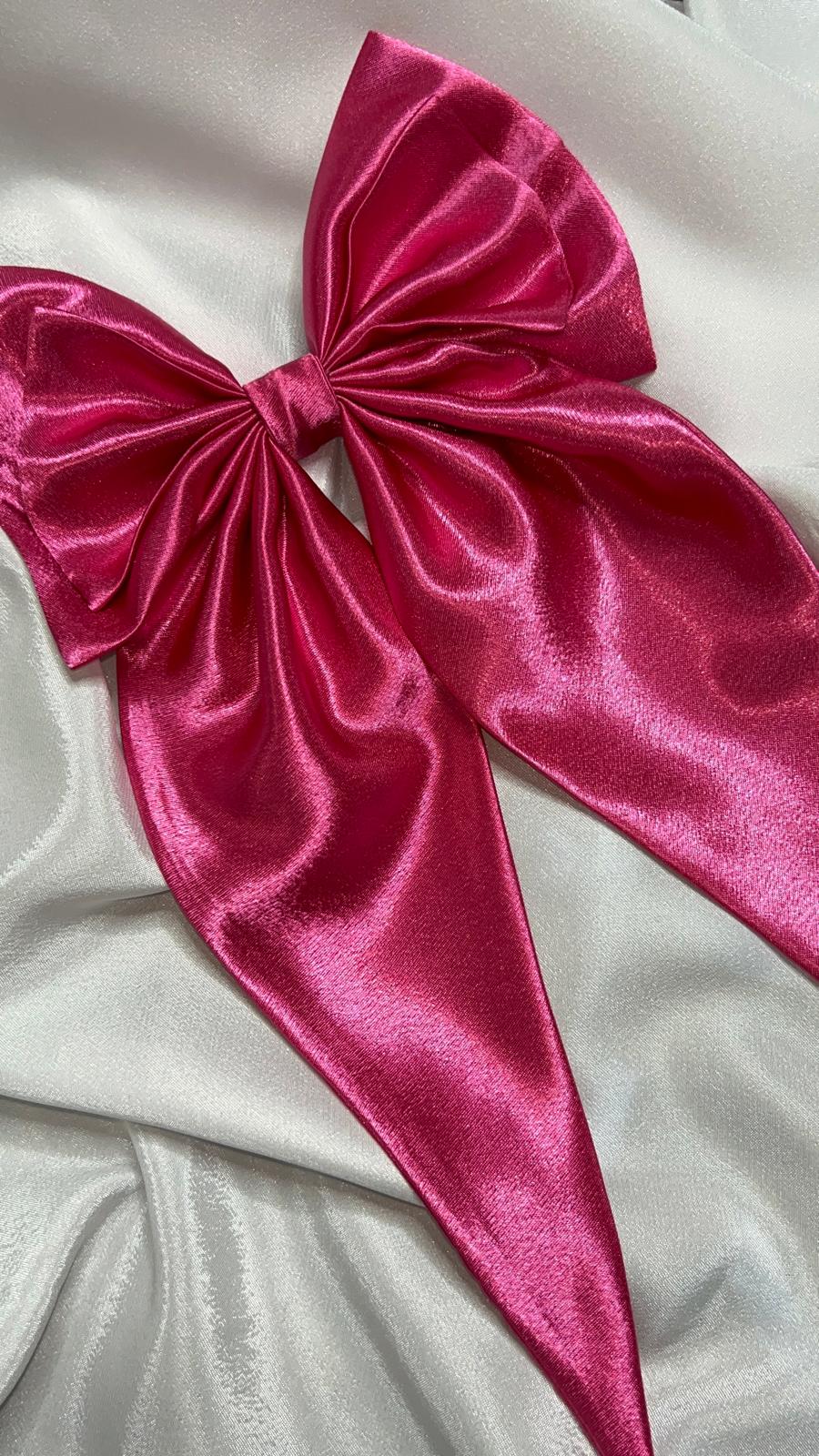 Satin Hair Bow- Elegant And soft
