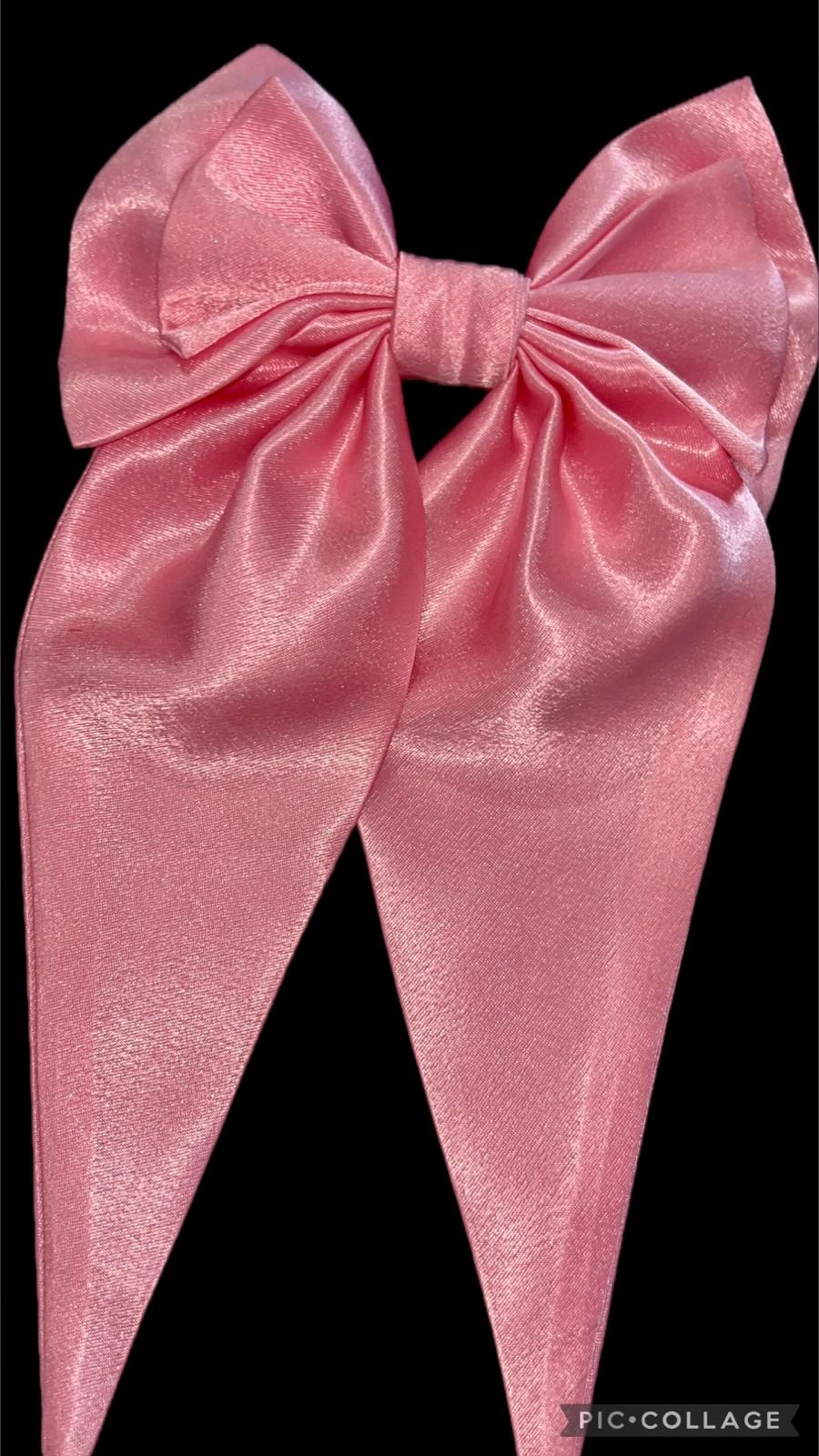 Satin Hair Bow- Elegant And soft